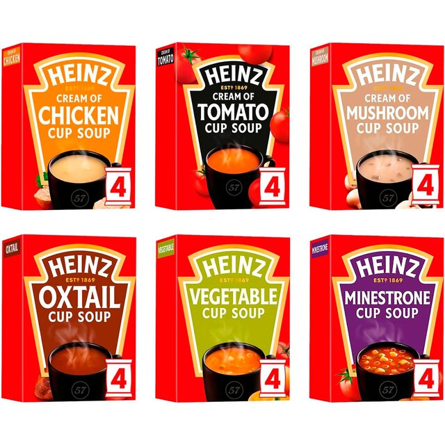 Heinz Tomato Cup Soup   4 x 22g