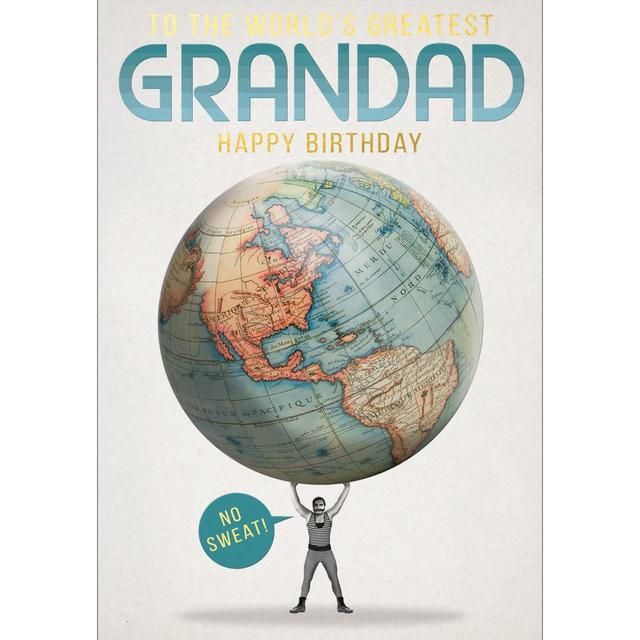 Abacus Grandad Birthday Card