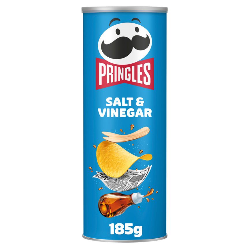 Pringles Salt & Vinegar Sharing Crisps GOODS ASDA   