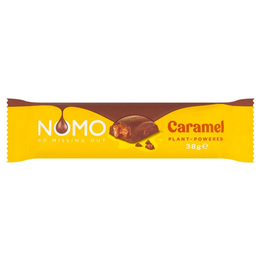 NOMO Vegan & Caramel Choc Bar