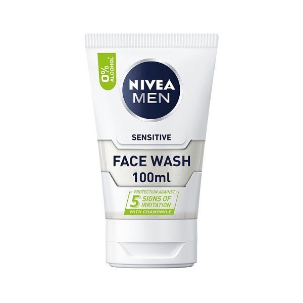 NIVEA MEN Sensitive Face Wash 100ml skincare Boots   