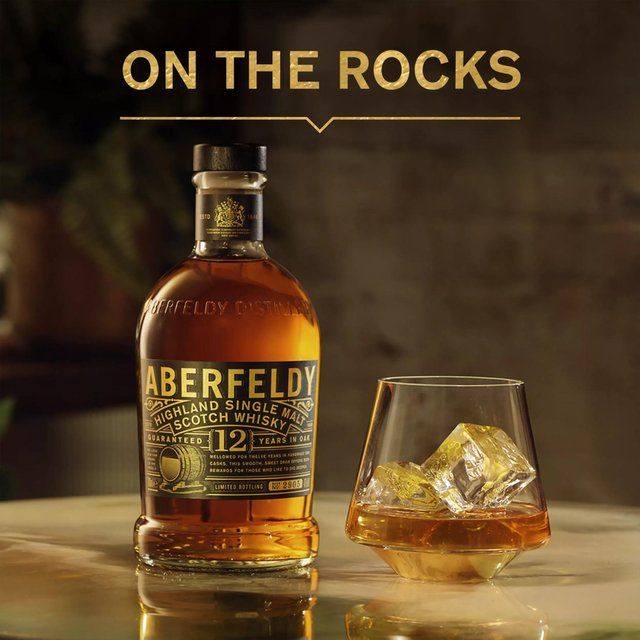 Aberfeldy 12 Year Old Highland Single Malt Scotch Whisky   70cl - McGrocer