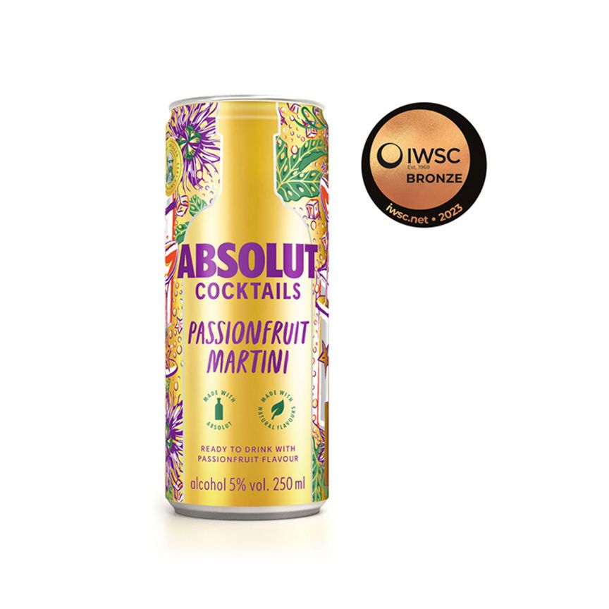 Absolut Passionfruit Martini Cocktail