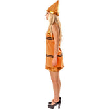 Orion Costumes Womens Orange Crayon Fancy Dress Small GOODS Superdrug   