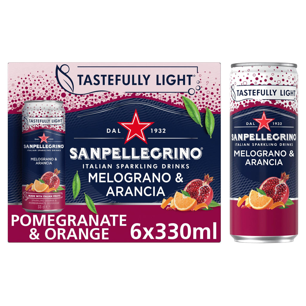 San Pellegrino Pomegranate & Orange 6x330ml