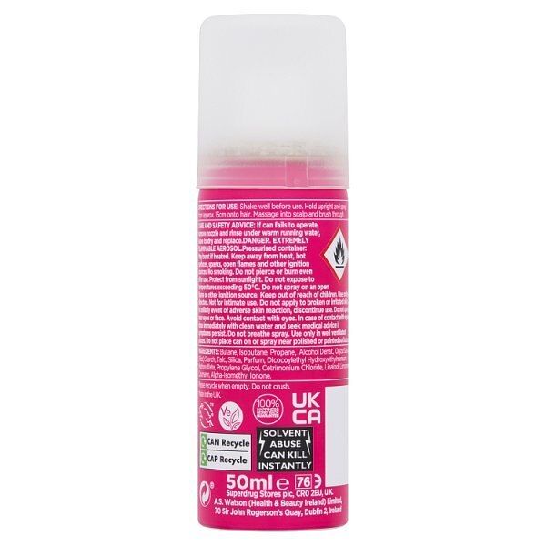 S/D DRY SHAMPOO VOLUME 50ML GOODS Superdrug   