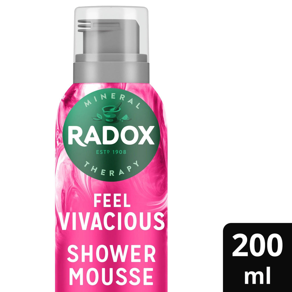 Radox Feel Vivacious 2-in-1 Shave + Shower Mousse 200ml