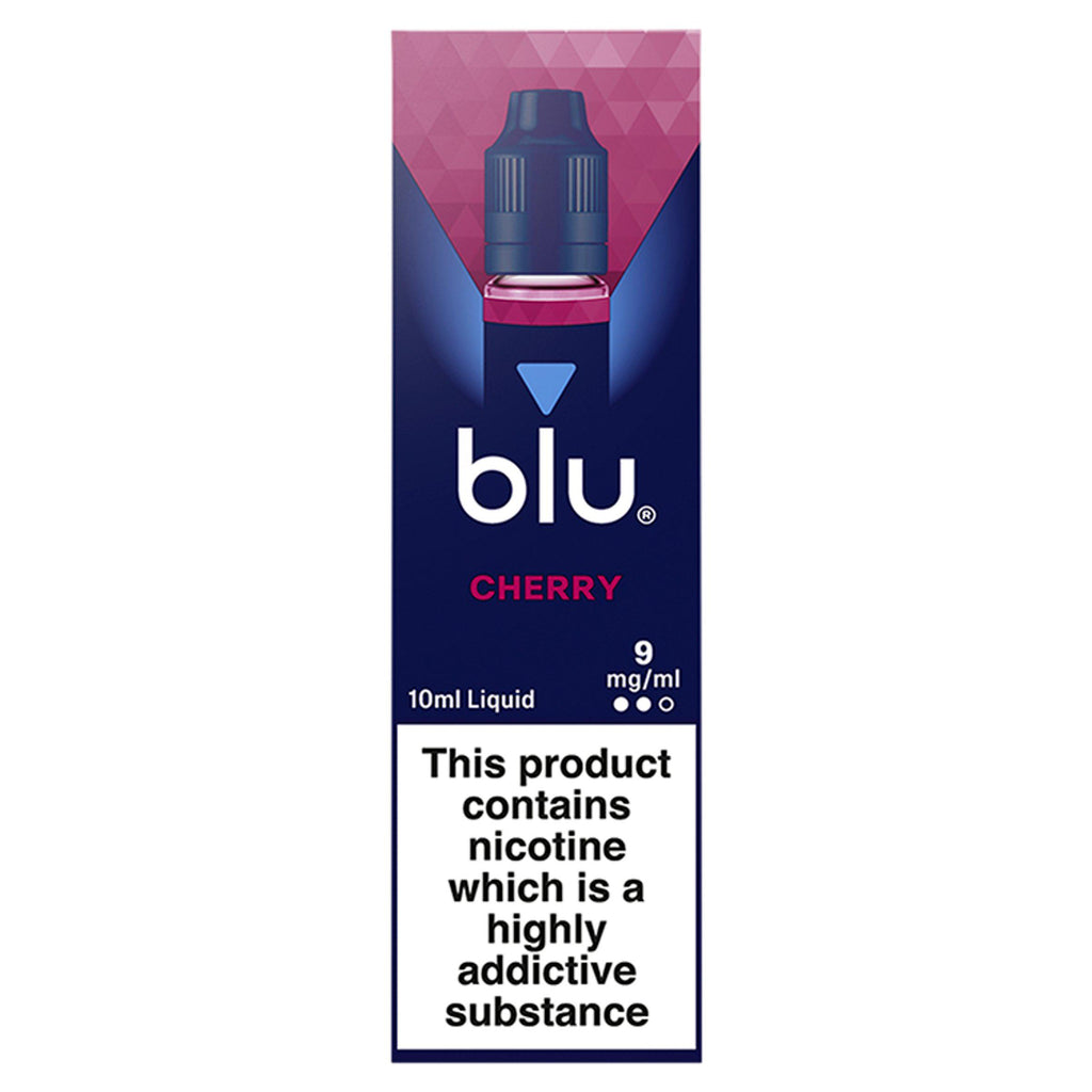 blu Cherry Liquid 10ml 9mg/ml