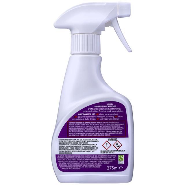 Acana Fabric Moth Killer Spray   275ml