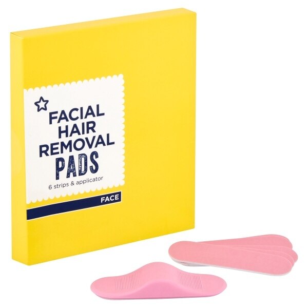 Superdrug Facial Hair Removal Pads GOODS Superdrug   