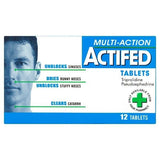 Actifed Multi-Action Nose & Sinus Tablets 12s