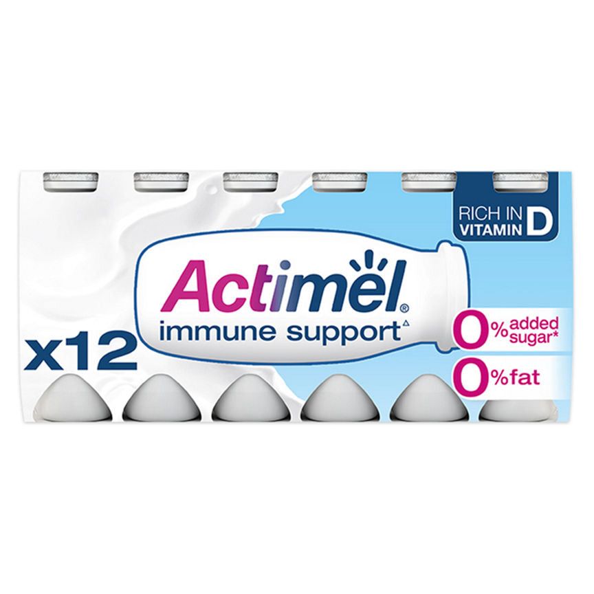 Actimel Original 0% Added Sugar Fat Free Yoghurt Drink