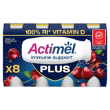 Actimel Plus Cherry & Elderberry Twist 8x100g