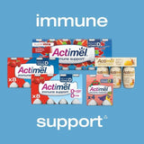 Actimel Raspberry 0% Added Sugar Fat Free Yoghurt Drink   8 x 100g