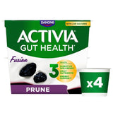 Activia Prune Fusions Yoghurt   4 x 120g