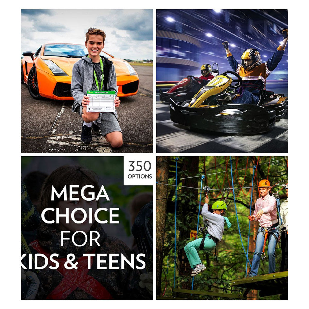 Activity Superstore Mega Choice Gift Experience Voucher for Kids and Teens