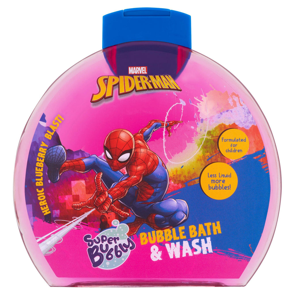 Marvel Spider Man Super Bubbly Bubble Bath & Wash