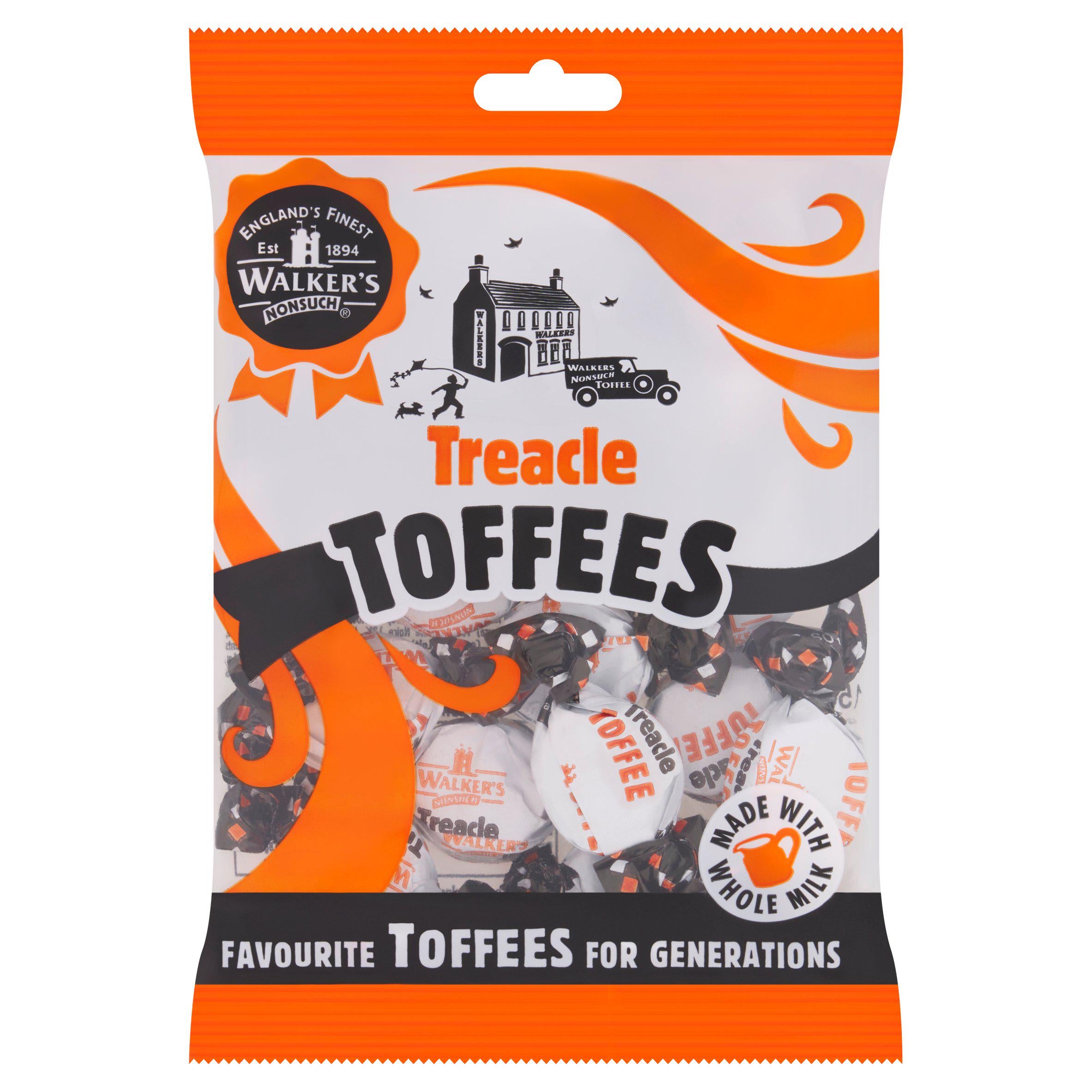 Walker's Nonsuch Treacle Toffees 150g sweets Sainsburys   