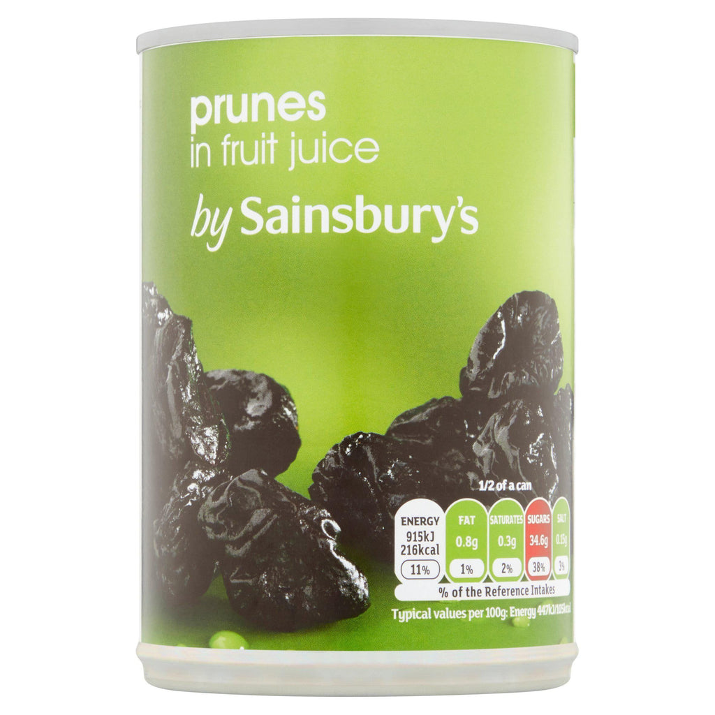 Sainsbury's Prunes in Fruit Juice 410g