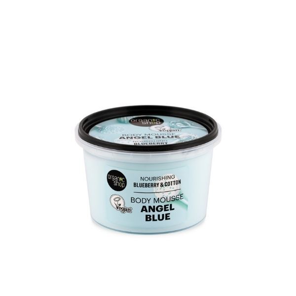 Organic Shop Angel Blue Body Mousse Blueberry & Cotton 250ml