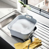 Addis 100% Recycled Washing Up Bowl Light Grey 9.5L