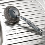 Addis ComfiGrip Long Handled Washing Up Scourer - McGrocer