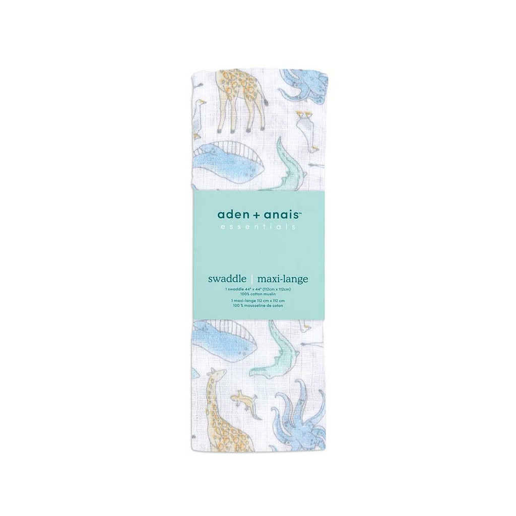 Aden + Anais™ Essentials Cotton Muslin Swaddle Blanket - Natural History