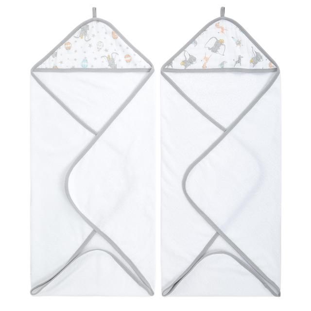 Aden + Anais Hooded Towel Dumbo   2 per pack