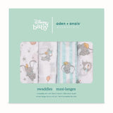 Aden + Anais Muslin Swaddle Blankets Dumbo   4 per pack