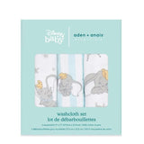 Aden + Anais Washcloths Dumbo   3 per pack