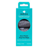 Adios Compostable & Biodegradable Dog Poo Bags - Grey    120 per pack - McGrocer