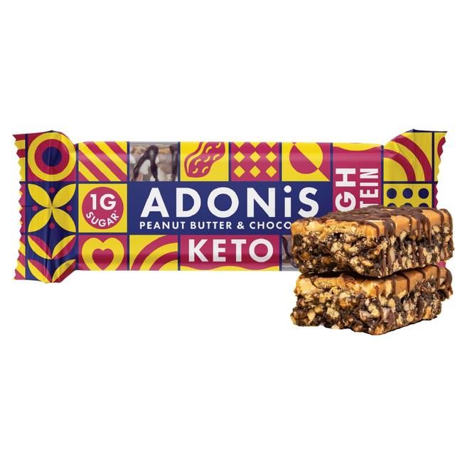 ADONiS Peanut Butter Keto Protein Bar   45g