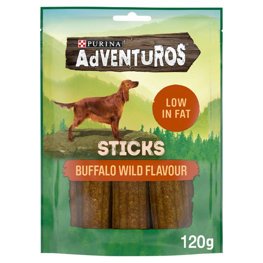 Adventuros Buffalo Flavour Sticks Dog Treat