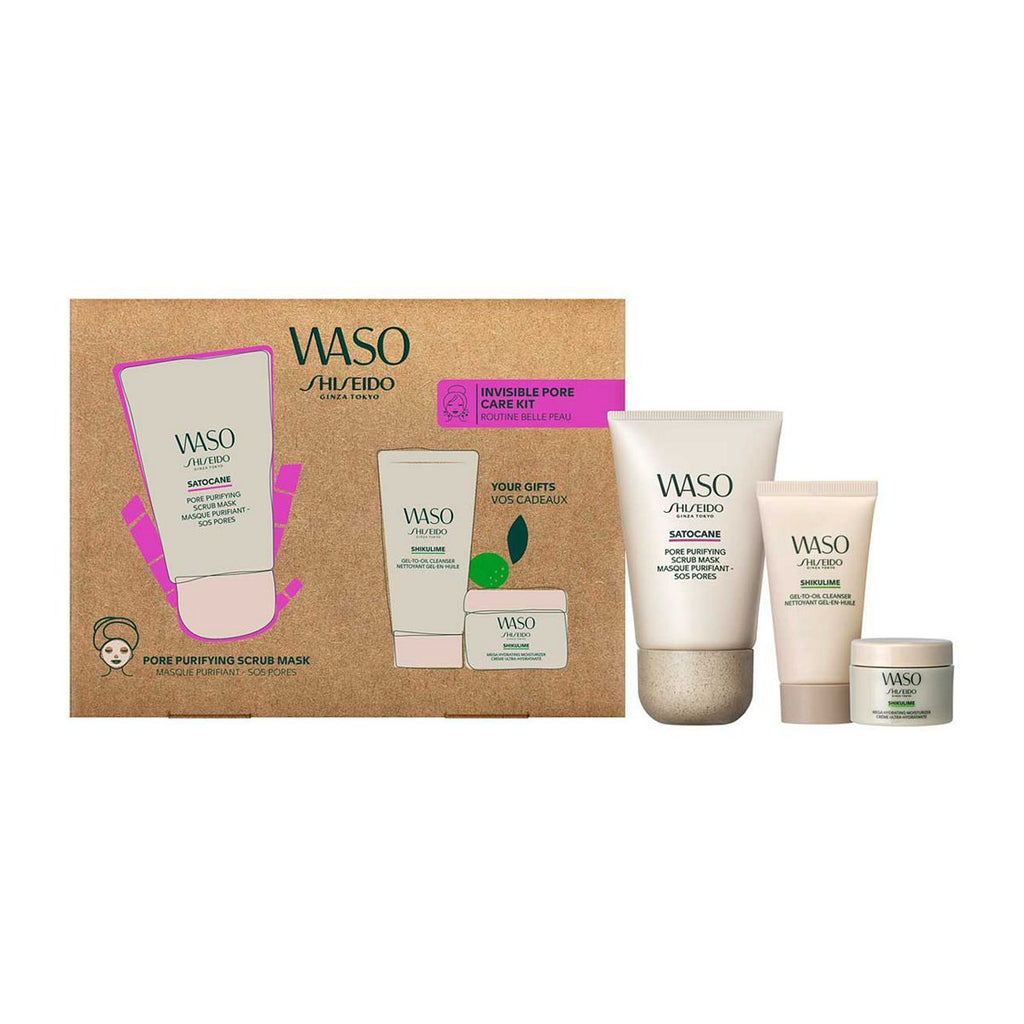 Shiseido WASO Pore Purifying Scrub Mask Kit