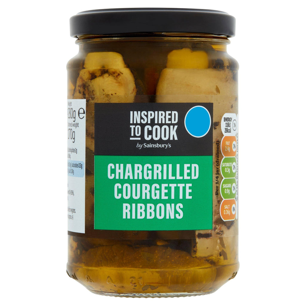 Sainsbury's Chargrilled Courgette Ribbons, Inspired to Cook 280g