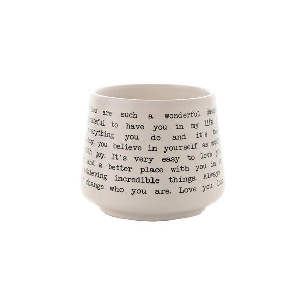 Moments Stoneware Mug - Daughter