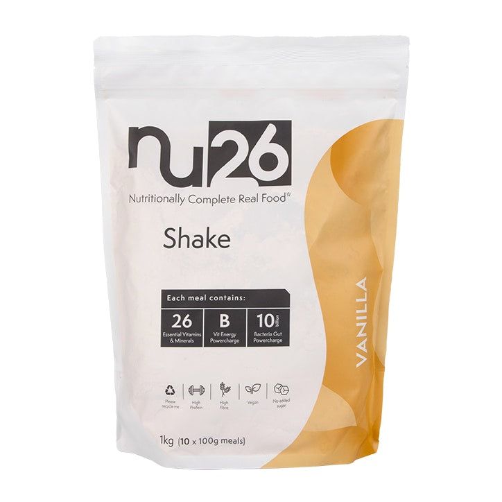 NU26 Nutritionally Complete Real Food Chocolate Shake 1kg GOODS Holland&Barrett   