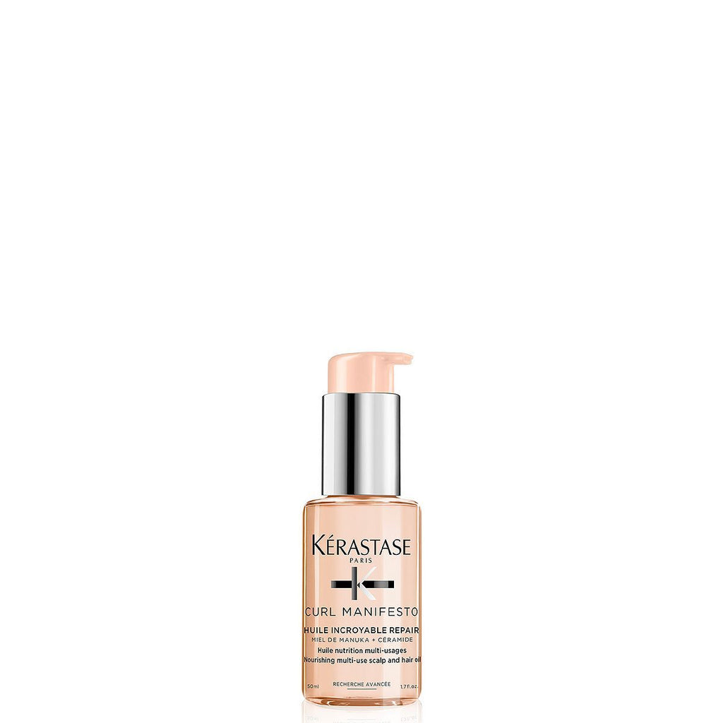 Kérastase Curl Manifesto, Nourishing Oil Styling and Finishing Treatment, With Manuka Honey, Huile Sublime Repair, 50ml