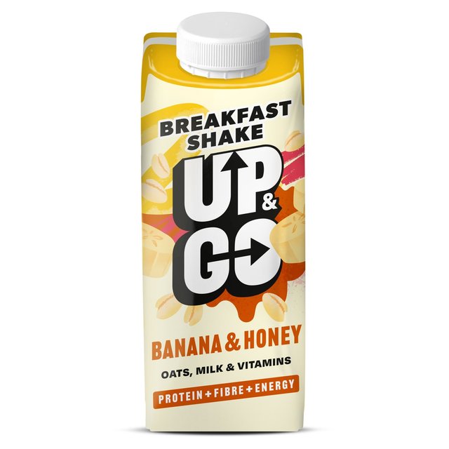 Up&Go Banana & Honey Breakfast Drink with Oats   300ml GOODS M&S   