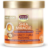 African Pride Shea Miracle Bouncy Curls Pudding