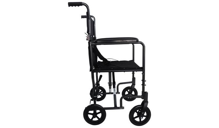 Aidapt Compact and Lightweight Aluminium Travel Wheelchair