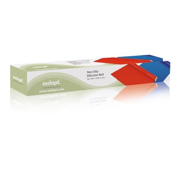 Aidapt Non Slip Silicone Roll. Cut to size - Red - McGrocer