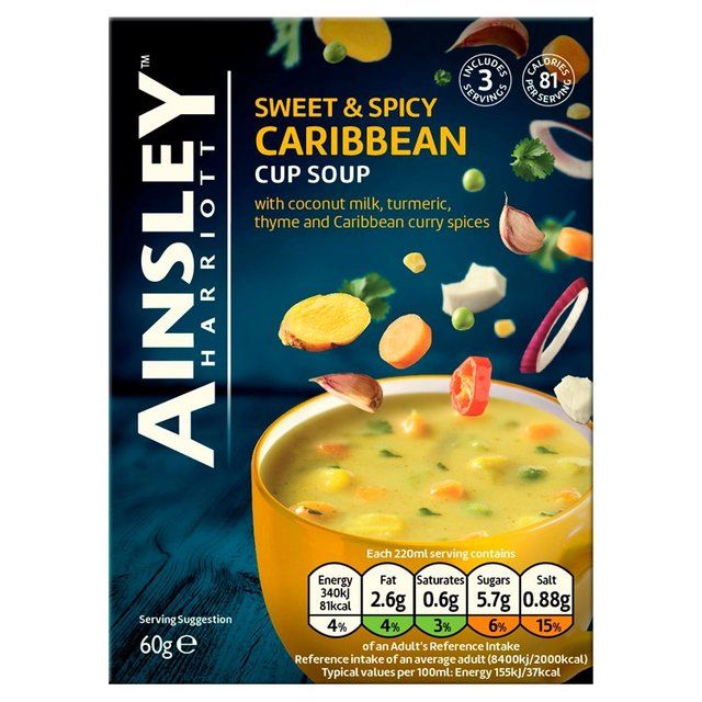 Ainsley Harriott Caribbean Cup Soup   60g