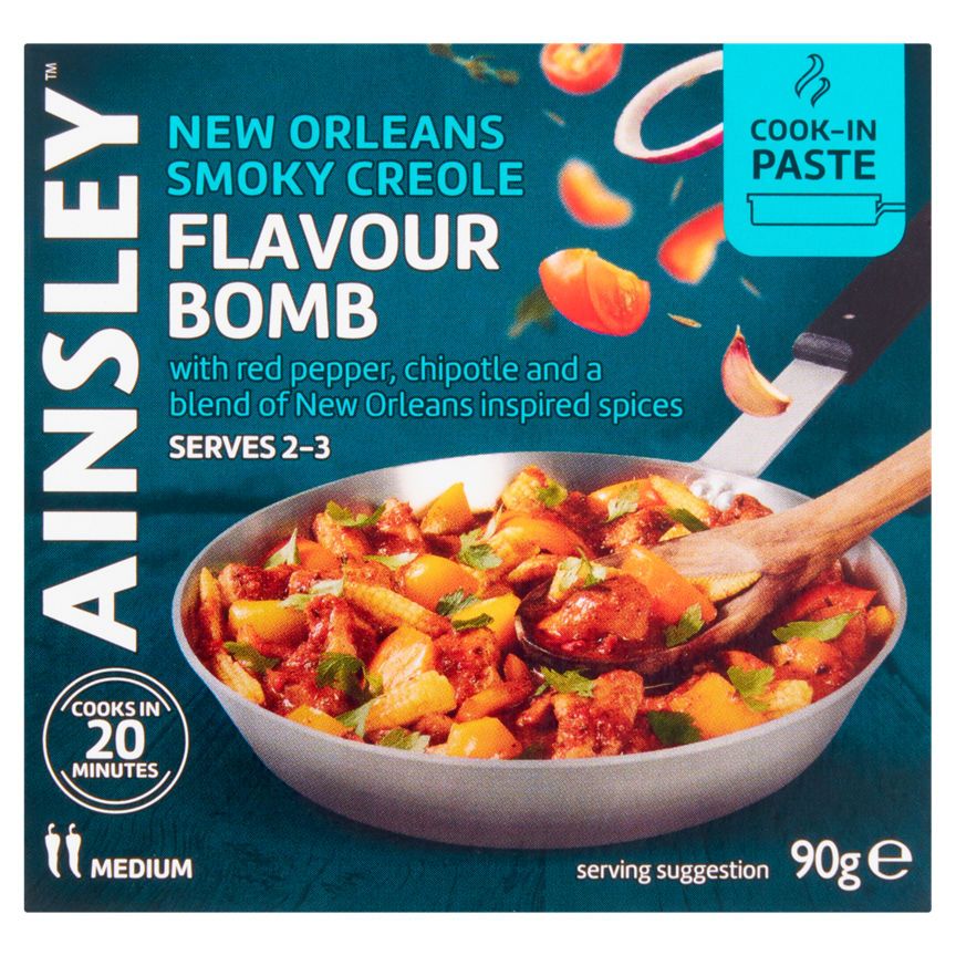 Ainsley New Orleans Creole Flavour Bomb 90g