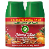 Airwick Freshmatic Twin Refill Mulled Wine    2 x 250ml