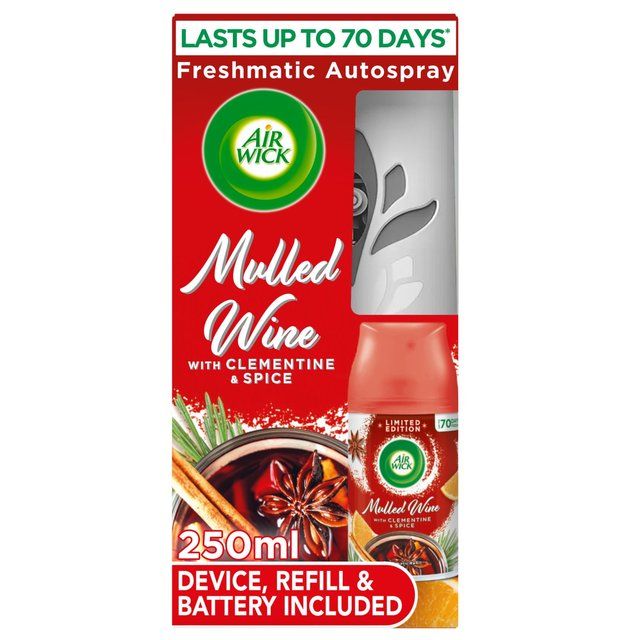 Airwick Mulled Wine Freshmatic Kit   250ml