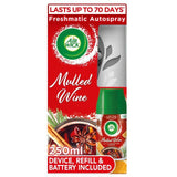 Airwick Mulled Wine Freshmatic Kit   250ml - McGrocer