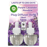 Airwick Purple Lavender Plug In Twin Refill   2 x 19ml