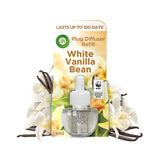Airwick White Vanilla Bean Plug In Refill   19ml - McGrocer