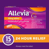 Allevia Hayfever Allergy Relief Tablets Fexofenadine   15 per pack